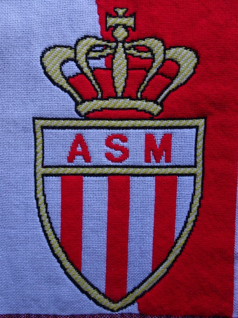 sjaal AS Monaco, Verzamelen, Ophalen of Verzenden, Nieuw, Buitenlandse clubs, Vaantje of Sjaal