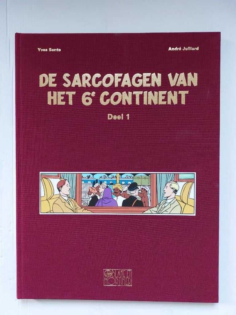 Blake en Mortimer De Sarcofagen van het 6e continent 1 luxe, Boeken, Stripboeken, Eén stripboek, Ophalen of Verzenden, Zo goed als nieuw