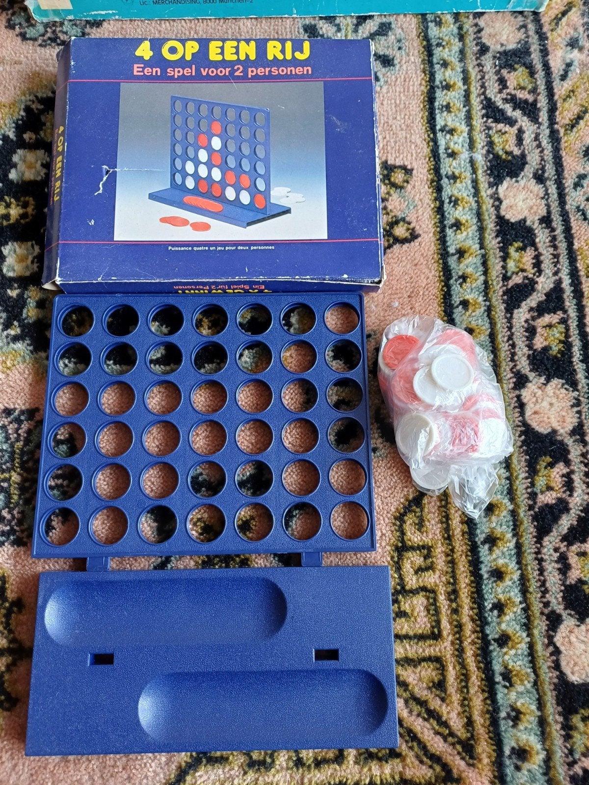 Vier op een rij spel, Hobby en Vrije tijd, Een of twee spelers, Ophalen of Verzenden, Gebruikt
