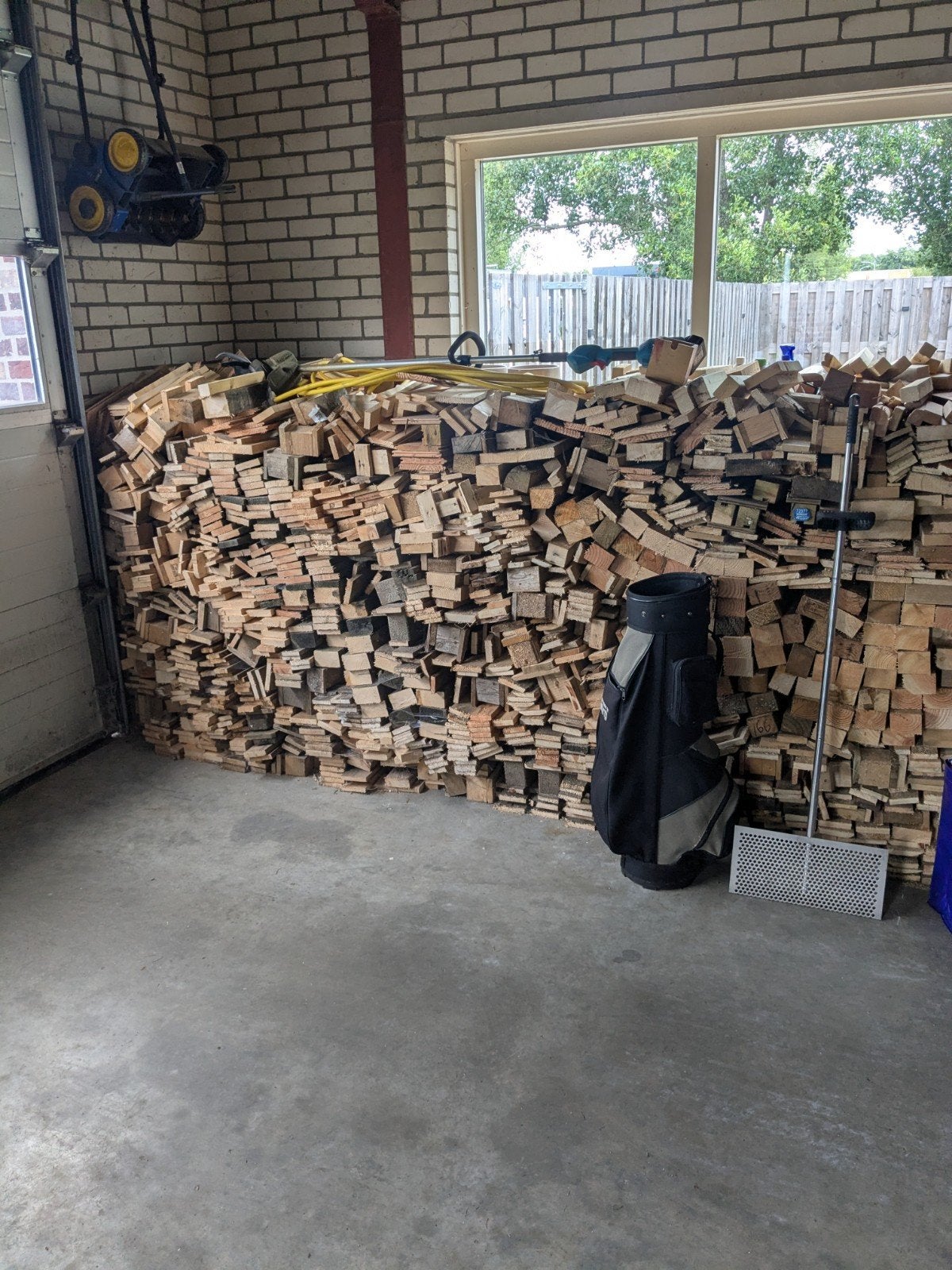 te koop vuren/pallet hout., Tuin en Terras, Haardhout, Minder dan 3 m³, Ophalen