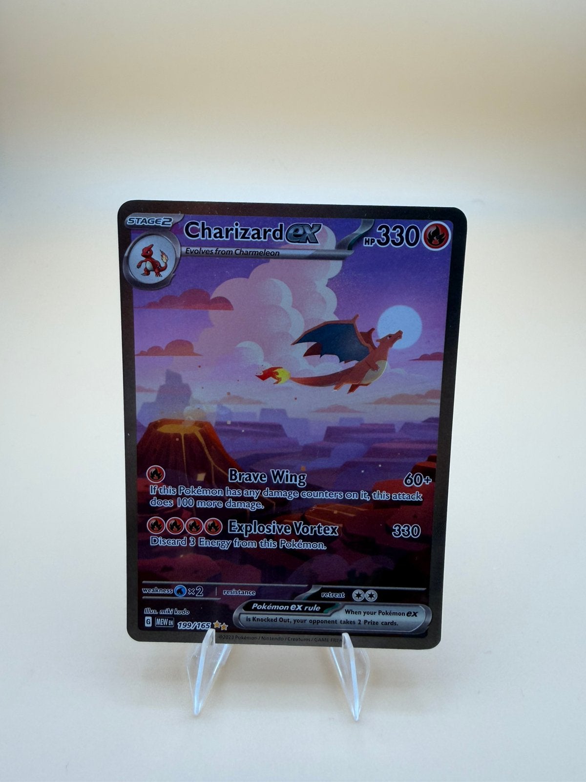 Charizard 199/165 (2), Ophalen of Verzenden, Zo goed als nieuw