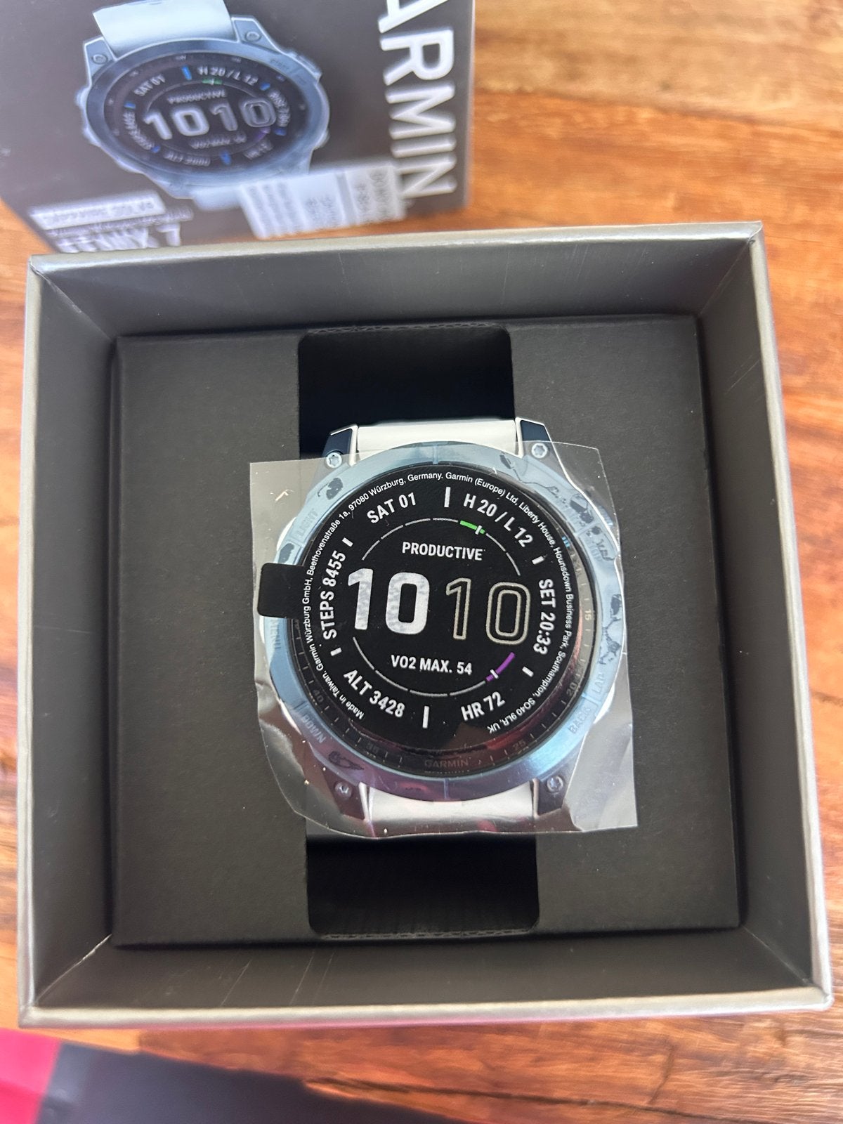 Garmin Fenix 7 Sapphire Solar, Ophalen, Afstand, Wit, IOS