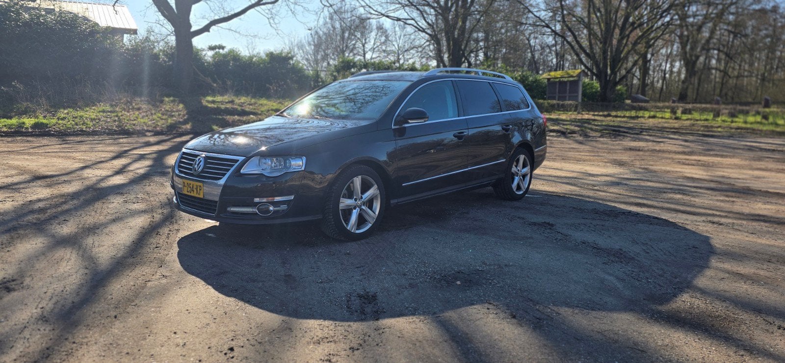 Volkswagen passat variant 3.2 v6 2008, 2000 kg, Zwart, 1725 kg, Stationwagon