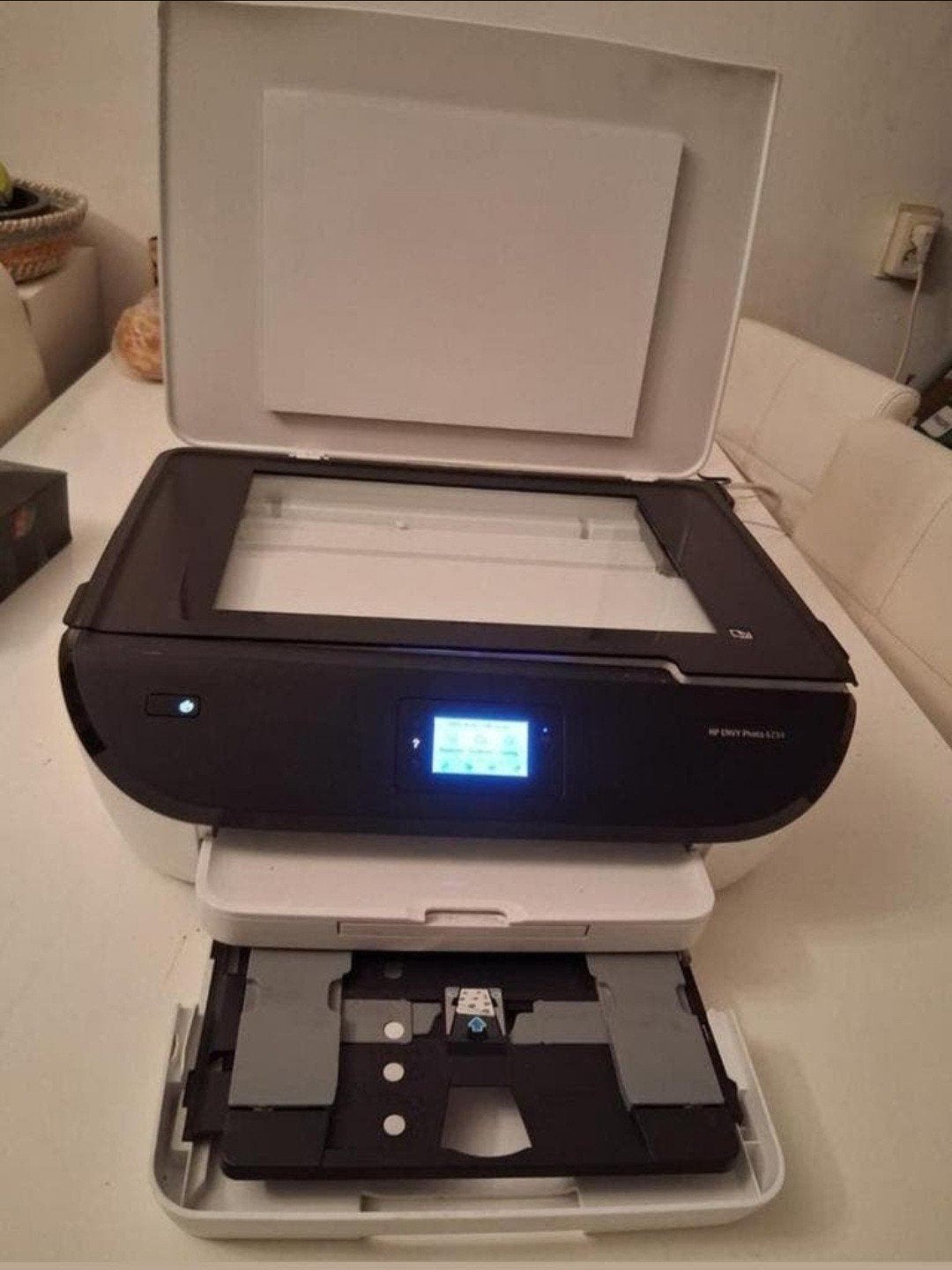 Te koop, Hp merk printer en scanner ENVY 6234., Computers en Software, Ophalen