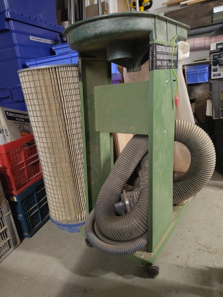 Elektra Beckum SPA 1100 Top Line Afzuiginstallatie, Doe-het-zelf en Verbouw, Ophalen, Gebruikt