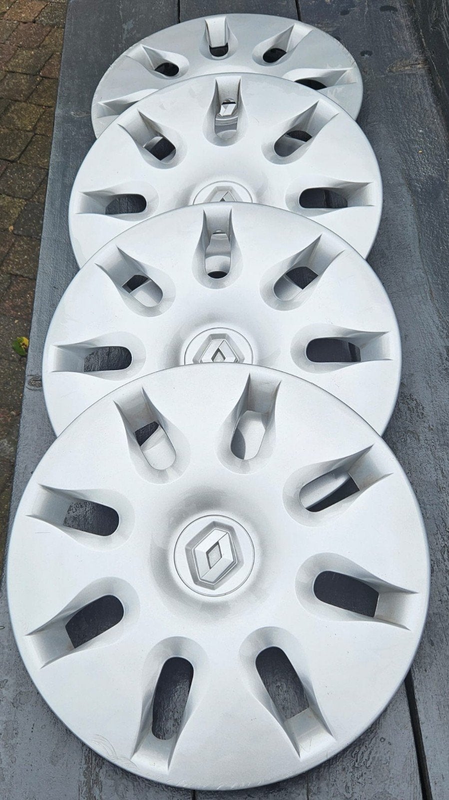 Wieldoppen Renault Twingo II 14 inch 8200 502 112, Auto diversen, Wieldoppen, Ophalen of Verzenden, Gebruikt