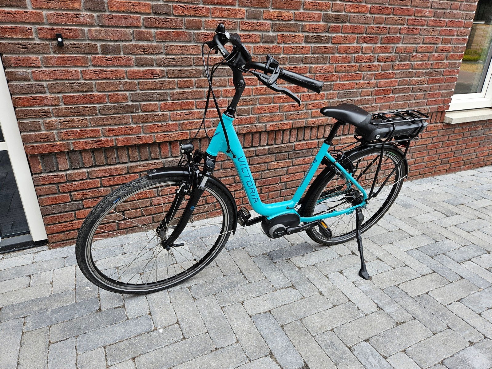Victoria e-trekking 5.5. Bosch Active Line middenmotor!, Zo goed als nieuw, 51 tot 55 cm, 50 km per accu of meer, Ophalen