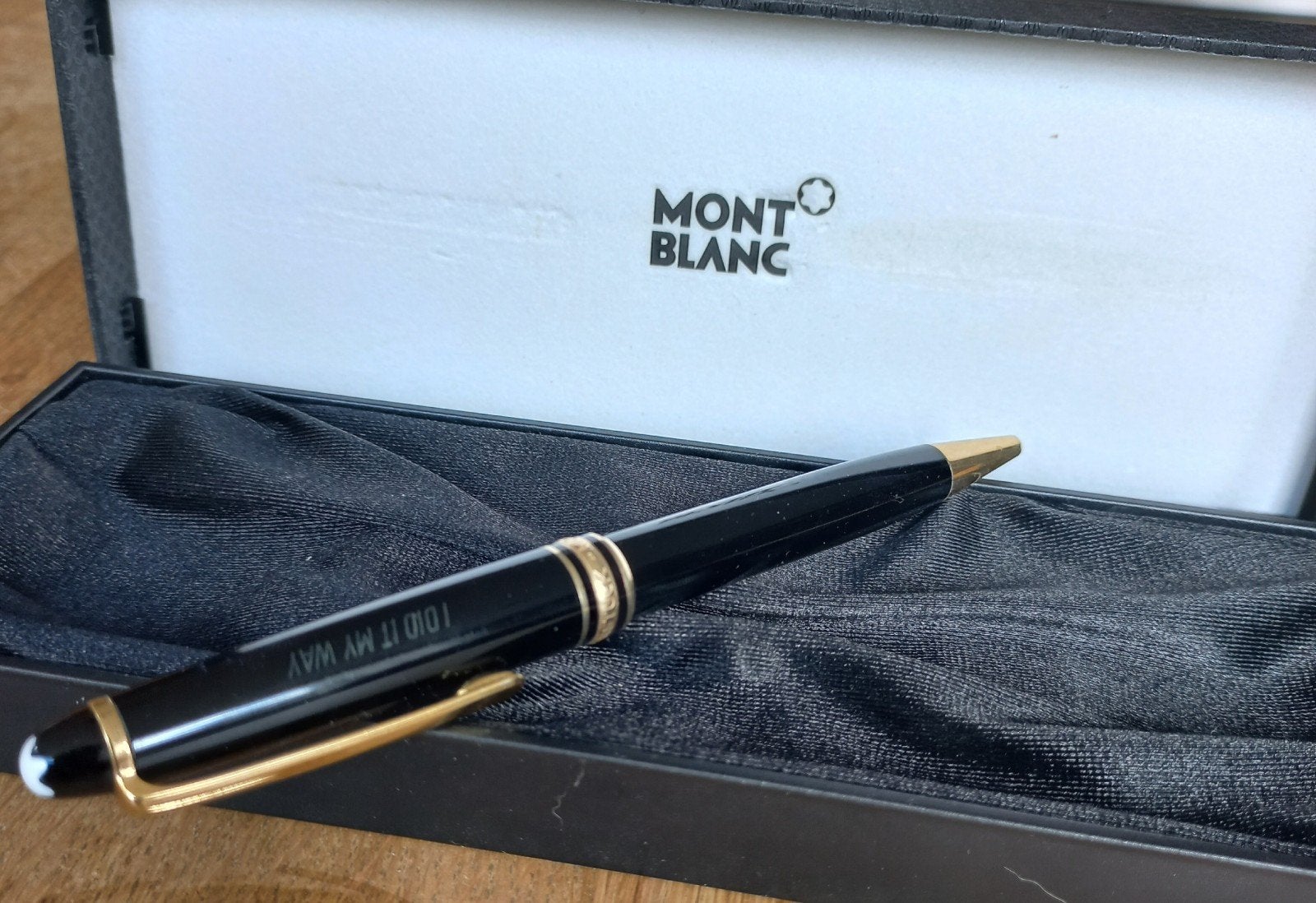 MontBlanc Meisterstück balpen, origineel., Verzamelen, Pennenverzamelingen, Ophalen of Verzenden, Zo goed als nieuw, Balpen, Mont Blanc