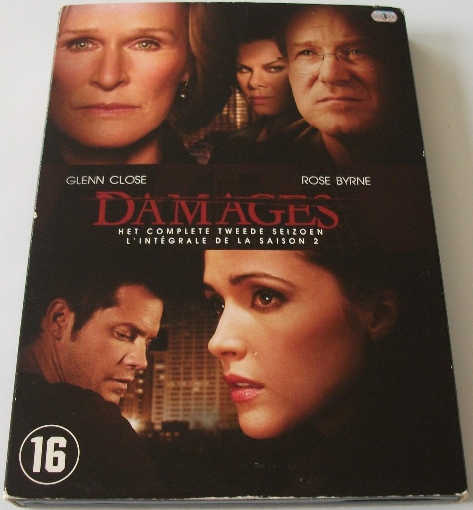 Dvd *** DAMAGES *** 3-Disc Boxset Seizoen 2, Cd's en Dvd's, Vanaf 16 jaar, Nederlands, Ophalen of Verzenden, Zo goed als nieuw