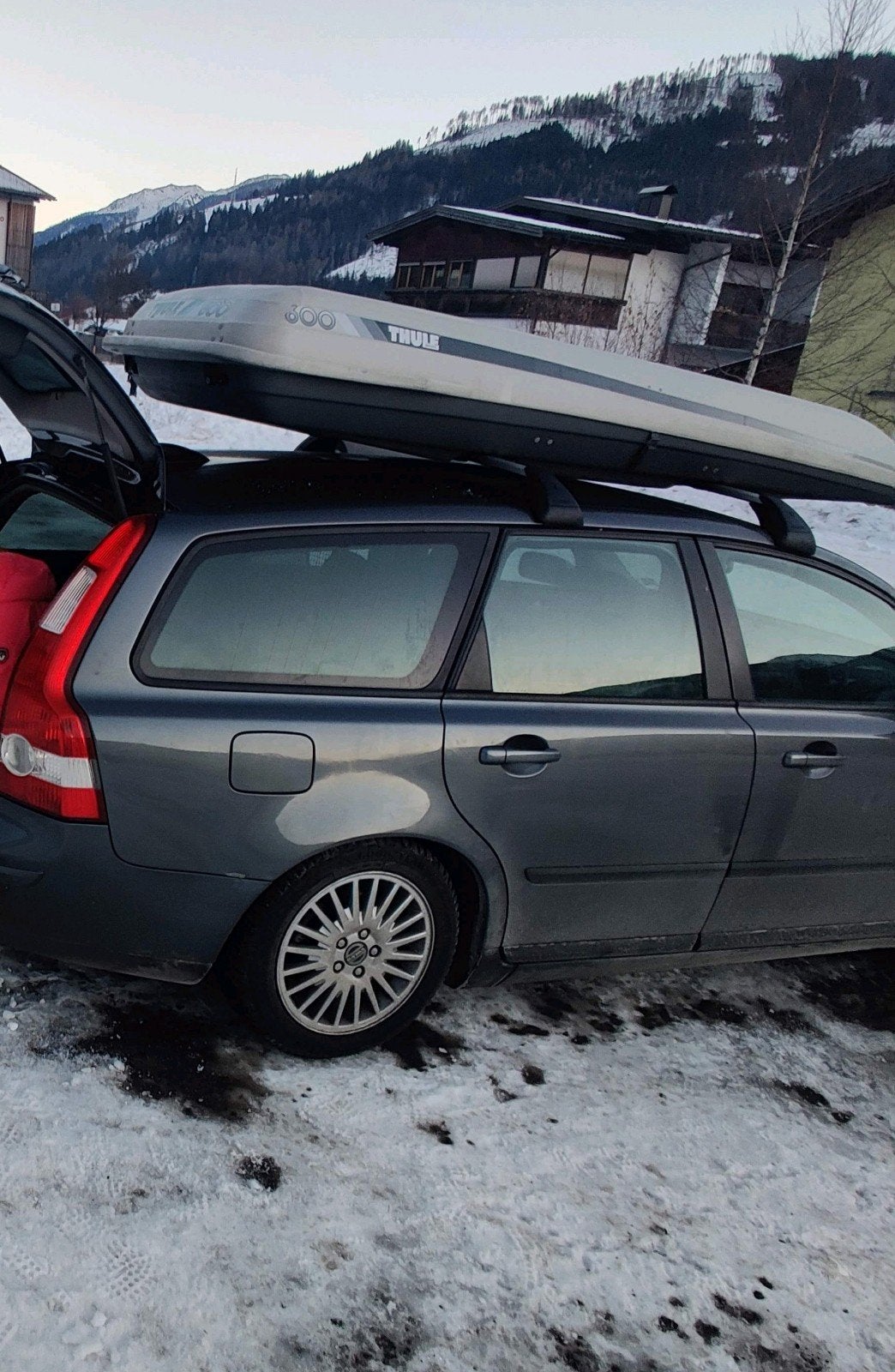 Thule combibox 600 dakkoffer 600 liter, Ophalen, Gebruikt