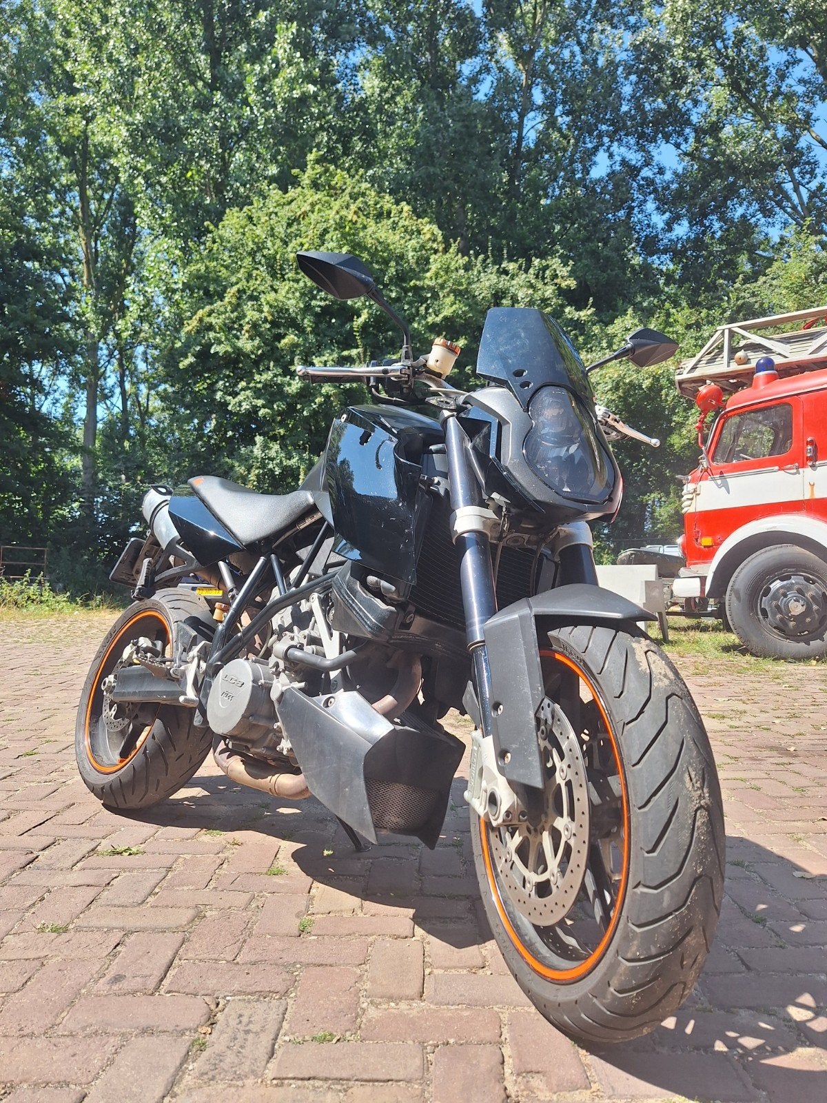 Brute KTM 990 Super Duke 2009, Motoren, 2 cilinders, Motorrijbewijs A, Gebruikt, Particulier
