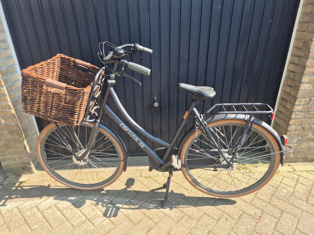 Cortina U4 transport, Denim 7V, Fietsen en Brommers, Fietsen | Dames | Damesfietsen, Versnellingen, 56 cm of meer, Zo goed als nieuw