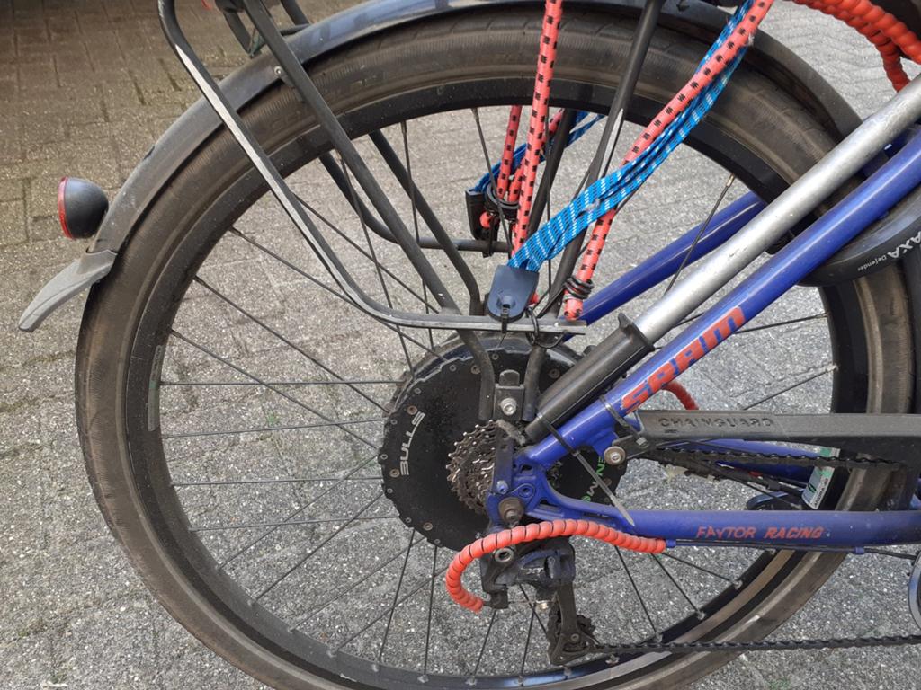 E bike, Fietsen en Brommers, Fietsen | Meisjes, Gebruikt, Versnellingen, Cube, Schijfrem