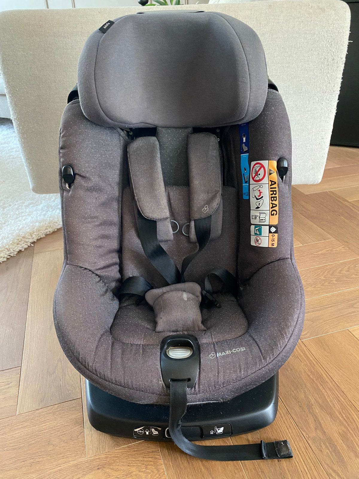 Maxicosi axissfix autostoel, Ophalen, Gebruikt, 9 t/m 18 kg, Isofix
