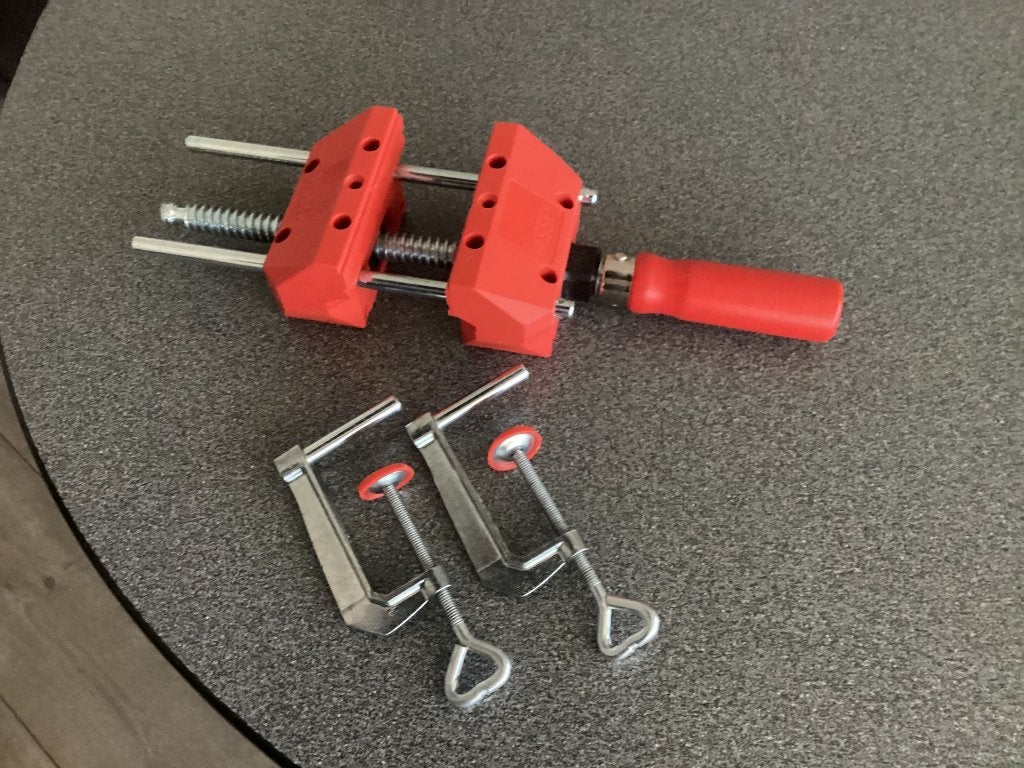 NIEUW : BESSEY S10ST Schroefspanner incl. 2 Tafelklemmen, Ophalen of Verzenden, Nieuw, Klem
