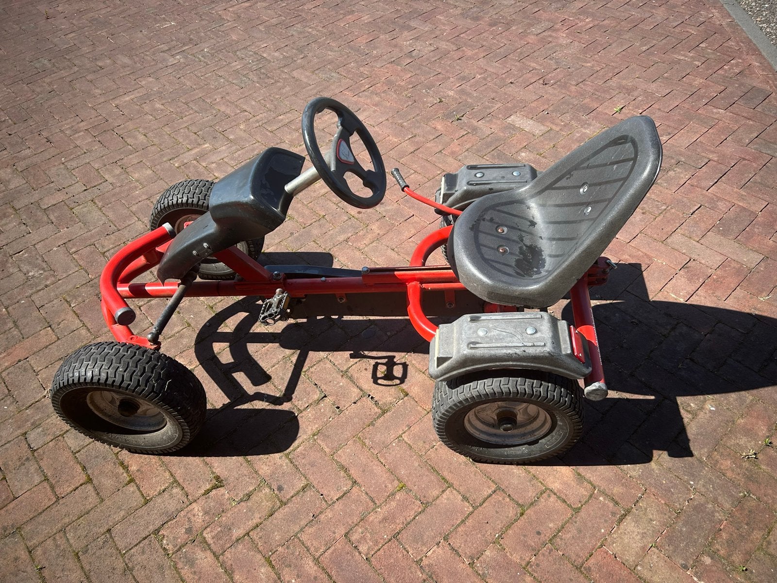 Mammoet skelter met twee aanhangers, Ophalen, Gebruikt, Trapvoertuig