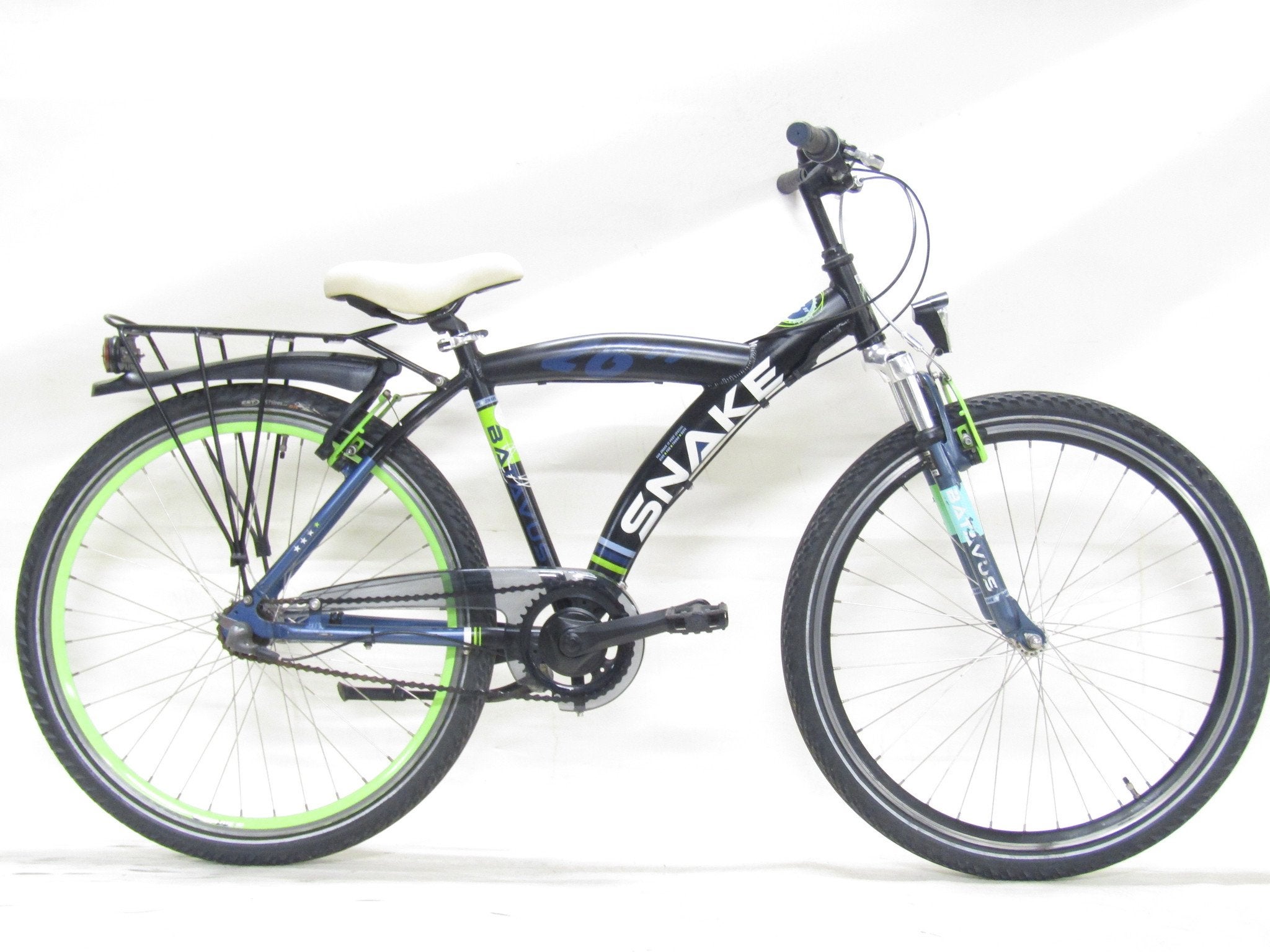 Batavus Snake zwart jongens 43cm 26inch, Gebruikt, BATAVUS, Versnellingen