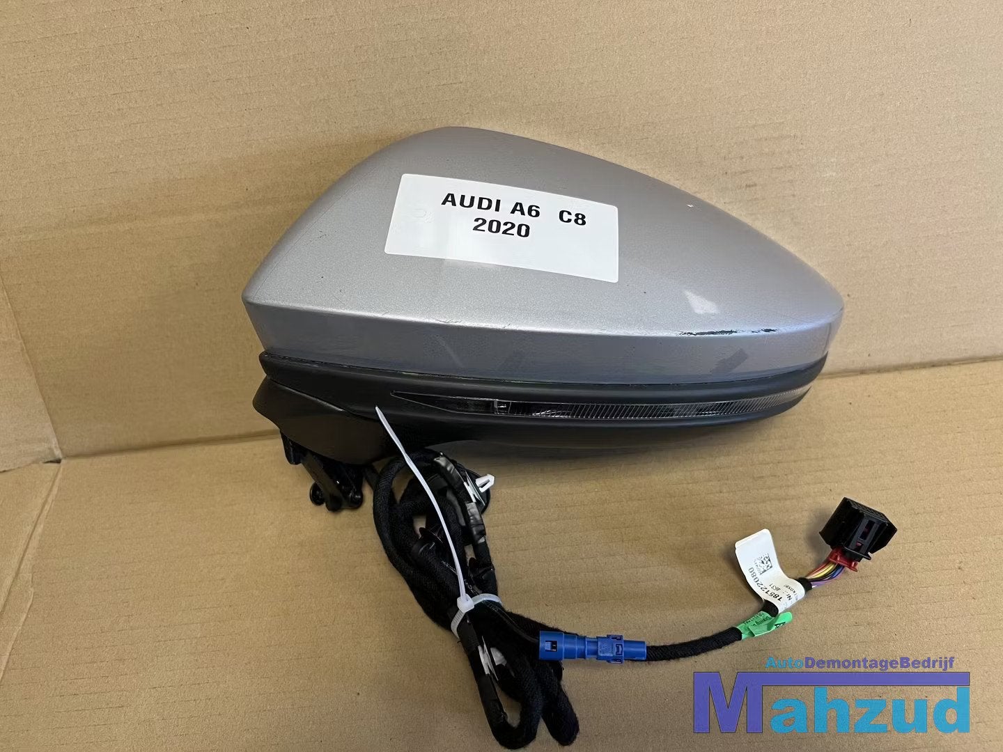AUDI A6 C8 Zilver Links spiegel buitenspiegel met camera 201, Auto-onderdelen, Spiegels, Gebruikt, AUDI AG, Auto-Union-Strasse 1
85045  Ingolstadt, DE