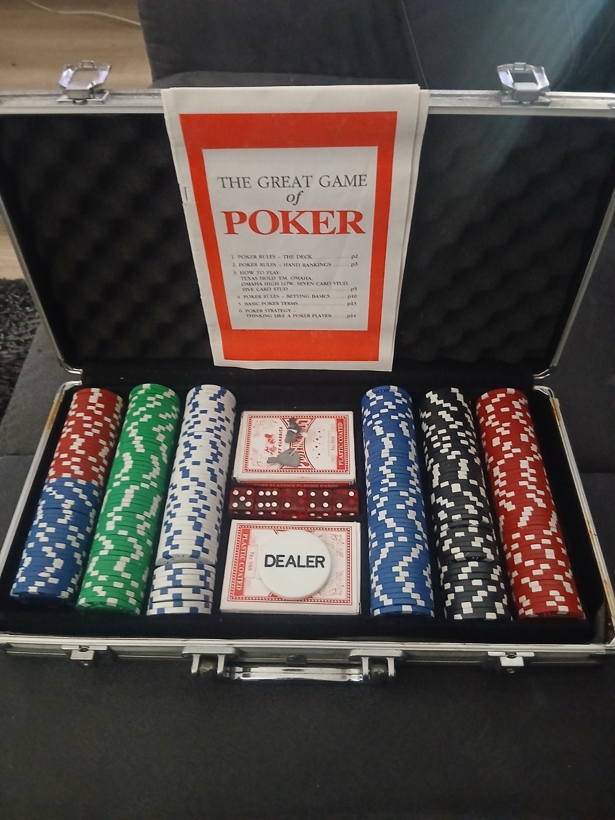Complete Pokerset in Aluminium Koffer, Ophalen of Verzenden
