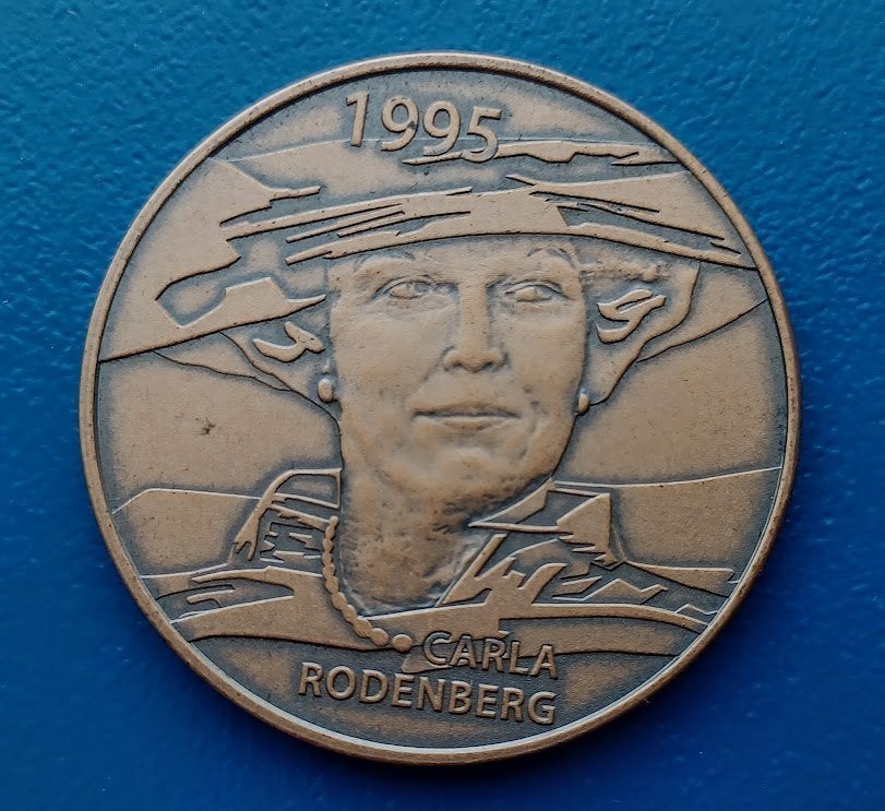 Penning Koningin Beatrix - Beatrix in Kunst, Carla Rodenberg, Verzenden, Brons, Nederland
