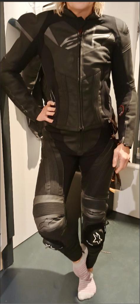 Alpinestars Stella GP Plus maat 44 (EU 40/42) zwart, Motoren, Kleding | Motorkleding, Combipak, Ophalen of Verzenden, Alpinestars