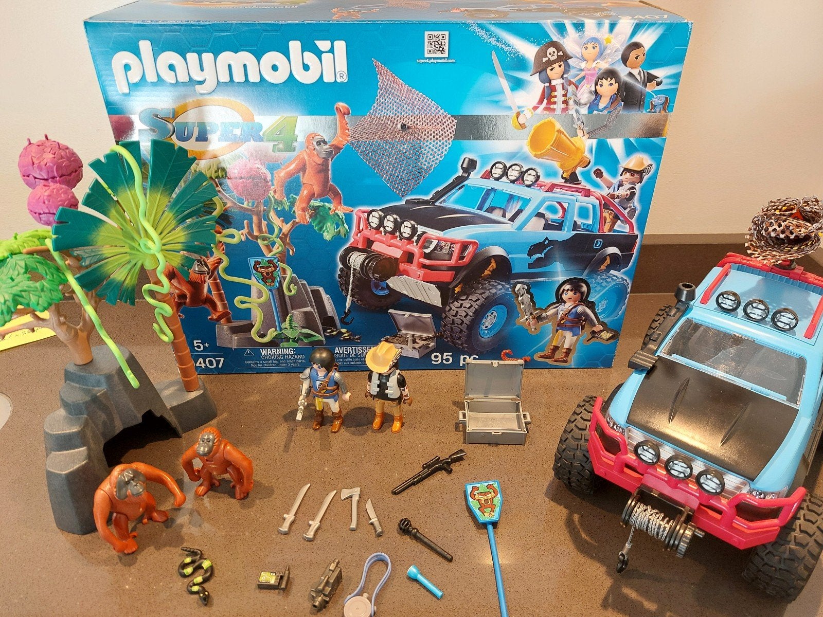 Monstertruck s4, Complete set, Voertuig, Ophalen of Verzenden, Zo goed als nieuw