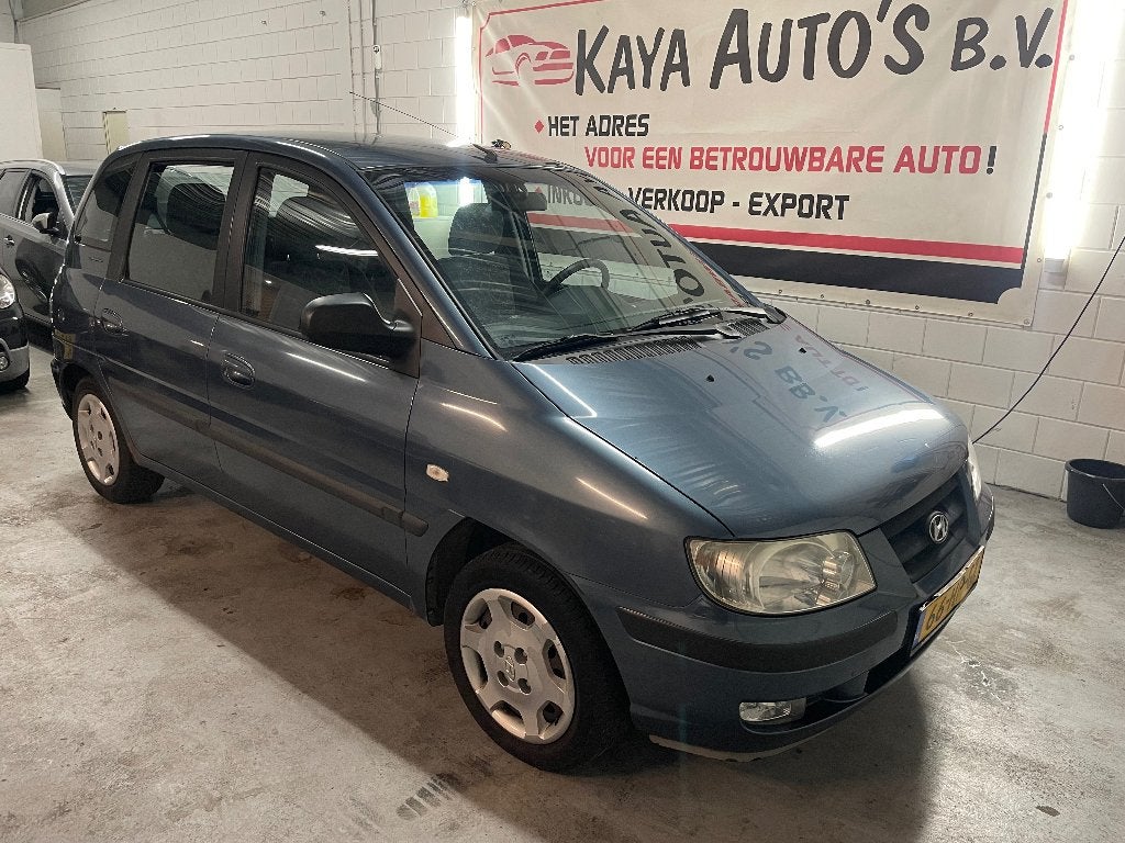 Hyundai Matrix 1.6 NIEUWE APK 2001, Matrix, 1599 cc, 4 cilinders, Blauw