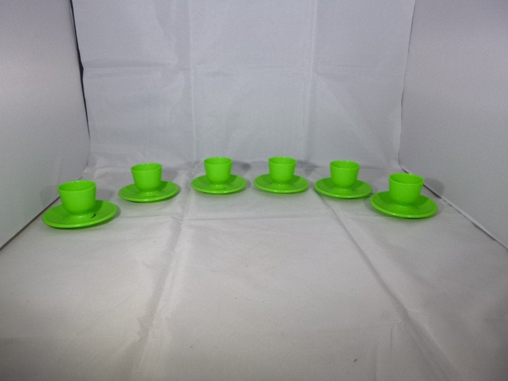 mooie retro groene eierdopjes, Ophalen of Verzenden, Overige typen