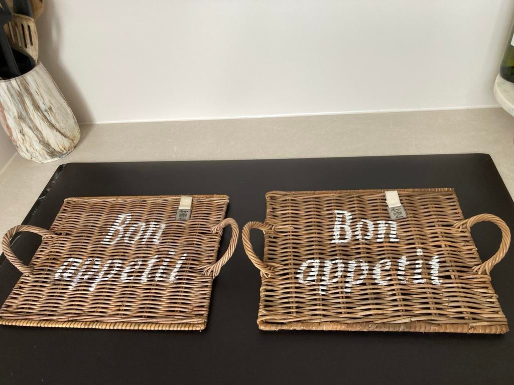 Rivièra Maison Rustic Rattan  Placemats, Ophalen of Verzenden, Natuurlijk materiaal, Bruin, Riviera Maison