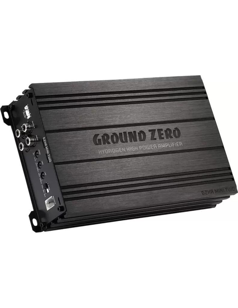 Ground Zero GZHA MINI TWO Klasse D 2-kanaals versterker, Ophalen of Verzenden, Nieuw