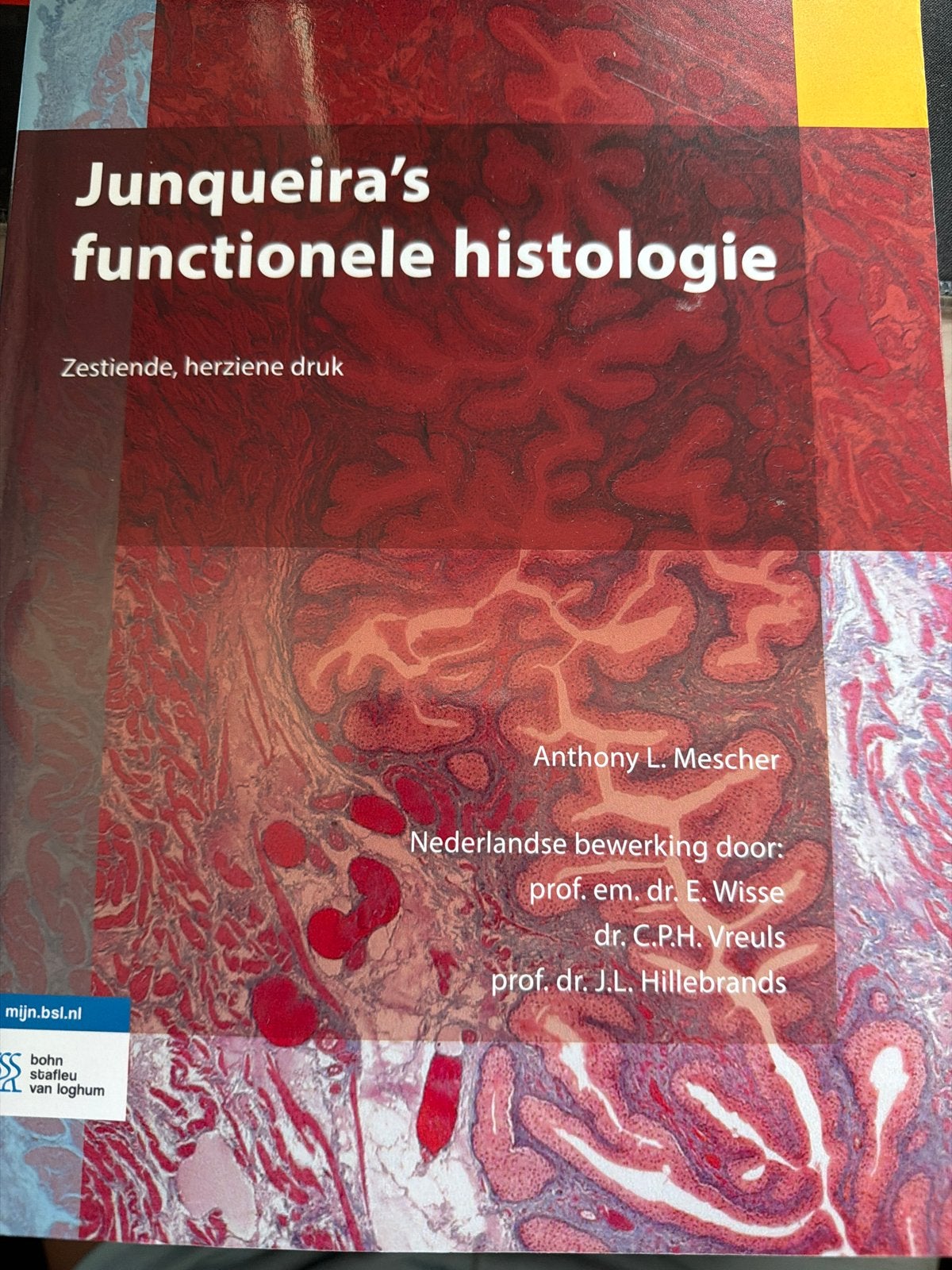 Junqueira's Functionele Histologie - Zestiende Druk, Boeken, Ophalen, Beta, Zo goed als nieuw, HBO