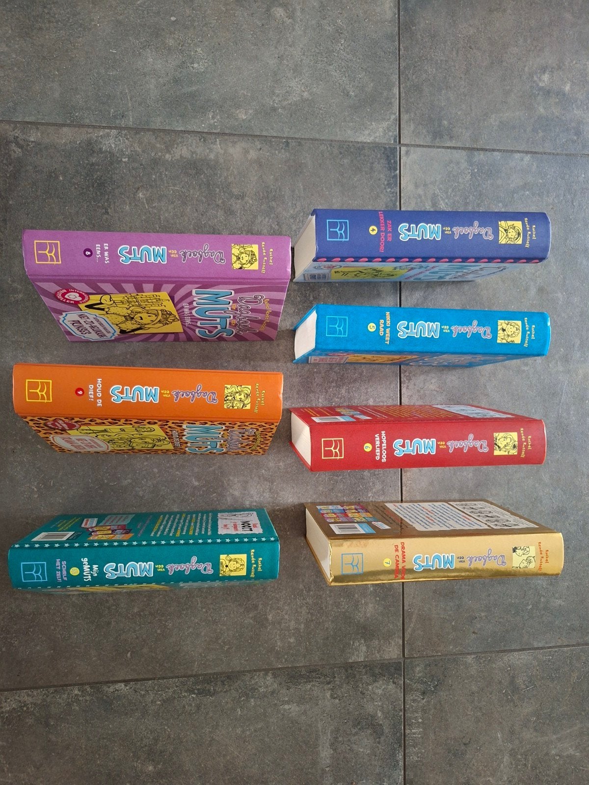 Dagboek van een Muts boeken - dyslexie vriendelijk, Ophalen, Gelezen, Rachel Renée Russell, Fictie