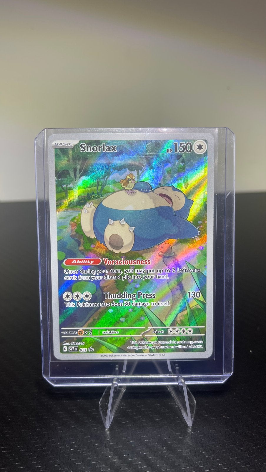 Snorlax, Verzenden, Gebruikt, Losse kaart