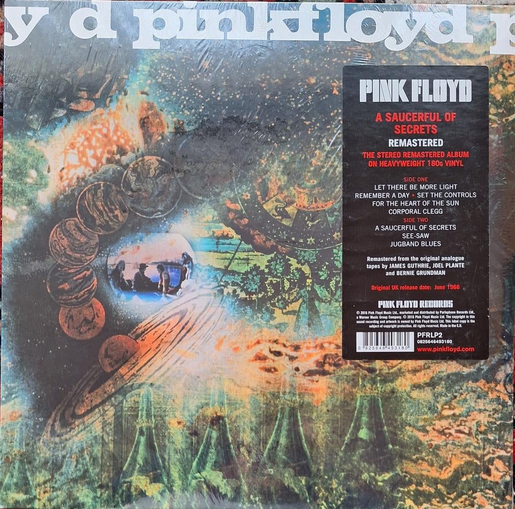 Pink Floyd - A Saucerful of Secrets (Remastered 180g Vinyl), 2010 - 2019, Ophalen of Verzenden, 12 inch, Nieuw in verpakking