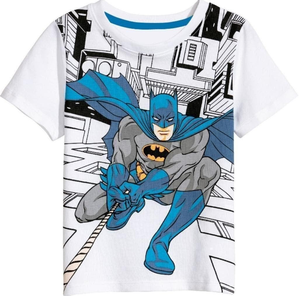 Batman T-shirt DC Comics - Mt 104 - 116 - 128 - 134 - Katoen, Ophalen of Verzenden, Nieuw, Jongen, Shirt of Longsleeve