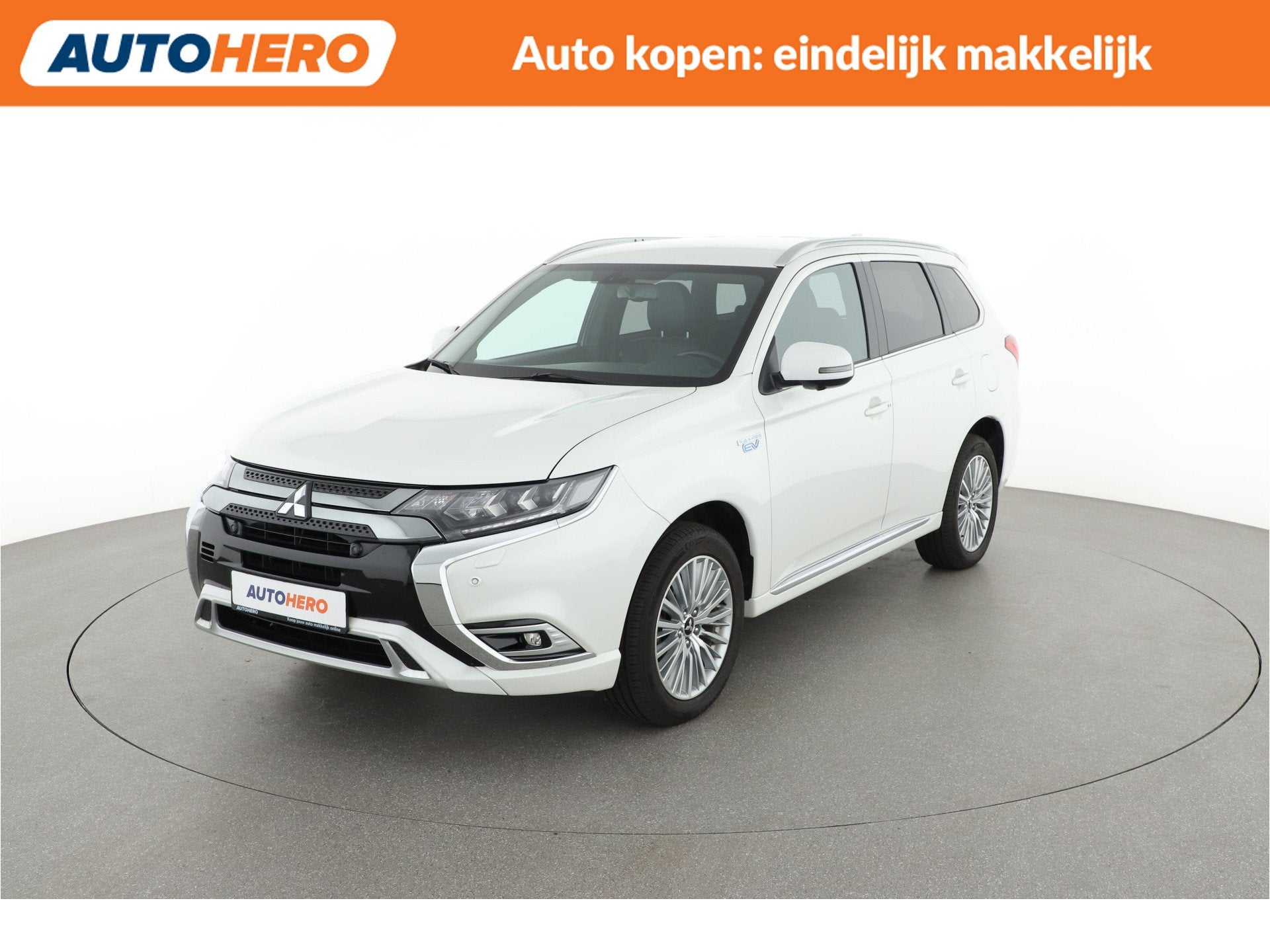 Mitsubishi Outlander 2.4 PHEV Pure |EE22235| (bj 2019), Auto's, Automaat, 4 cilinders, Met garantie (alle), Wit