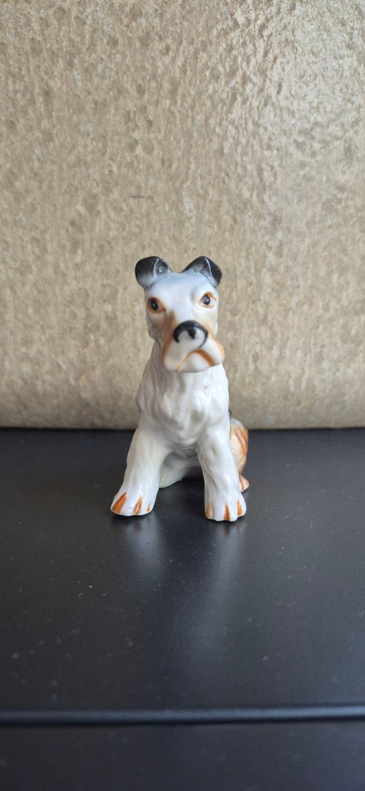 SHIN Made in Taiwan Porseleinen Hond Beeldje jaren: 60/70, Verzamelen, Ophalen of Verzenden, Zo goed als nieuw, Dier