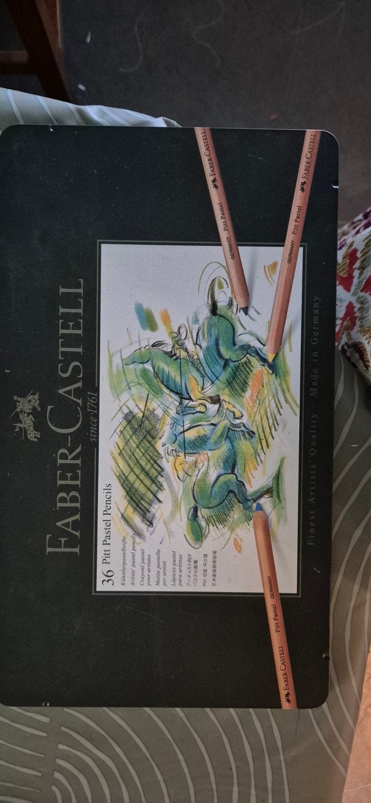 Faber pastel pencils, Hobby en Vrije tijd, Ophalen of Verzenden, Zo goed als nieuw, Potlood of Stift