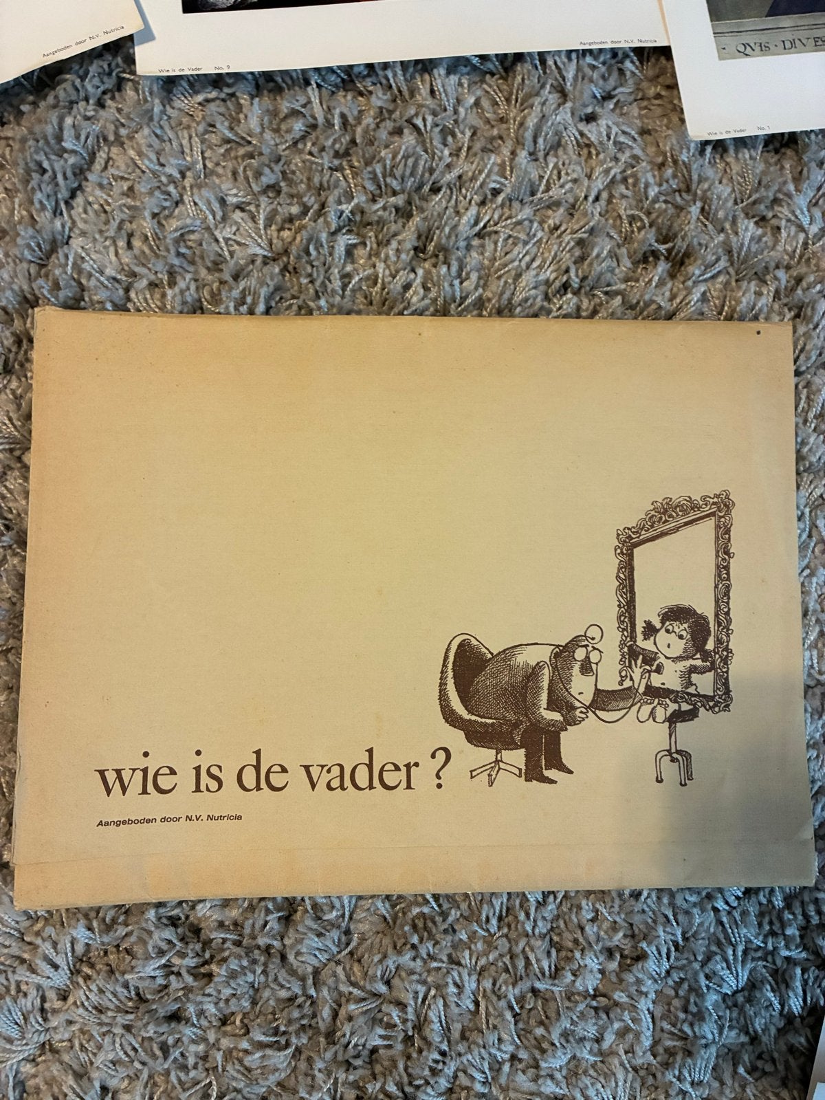 Nutricia Prenten: Wie is de vader? en andere tekeningen, Antiek en Kunst, Kunst | Schilderijen | Klassiek, Portret of Personen