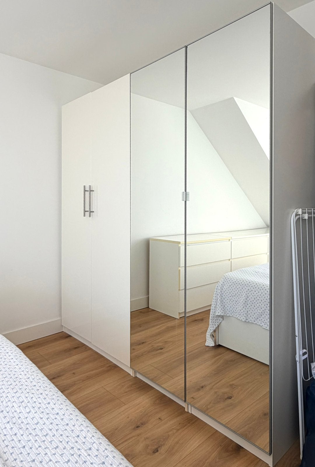 IKEA PAX Wardrobe, Kledingkast W200 cm, H201cm, Ophalen, Gebruikt, 50 tot 75 cm, 200 cm of meer