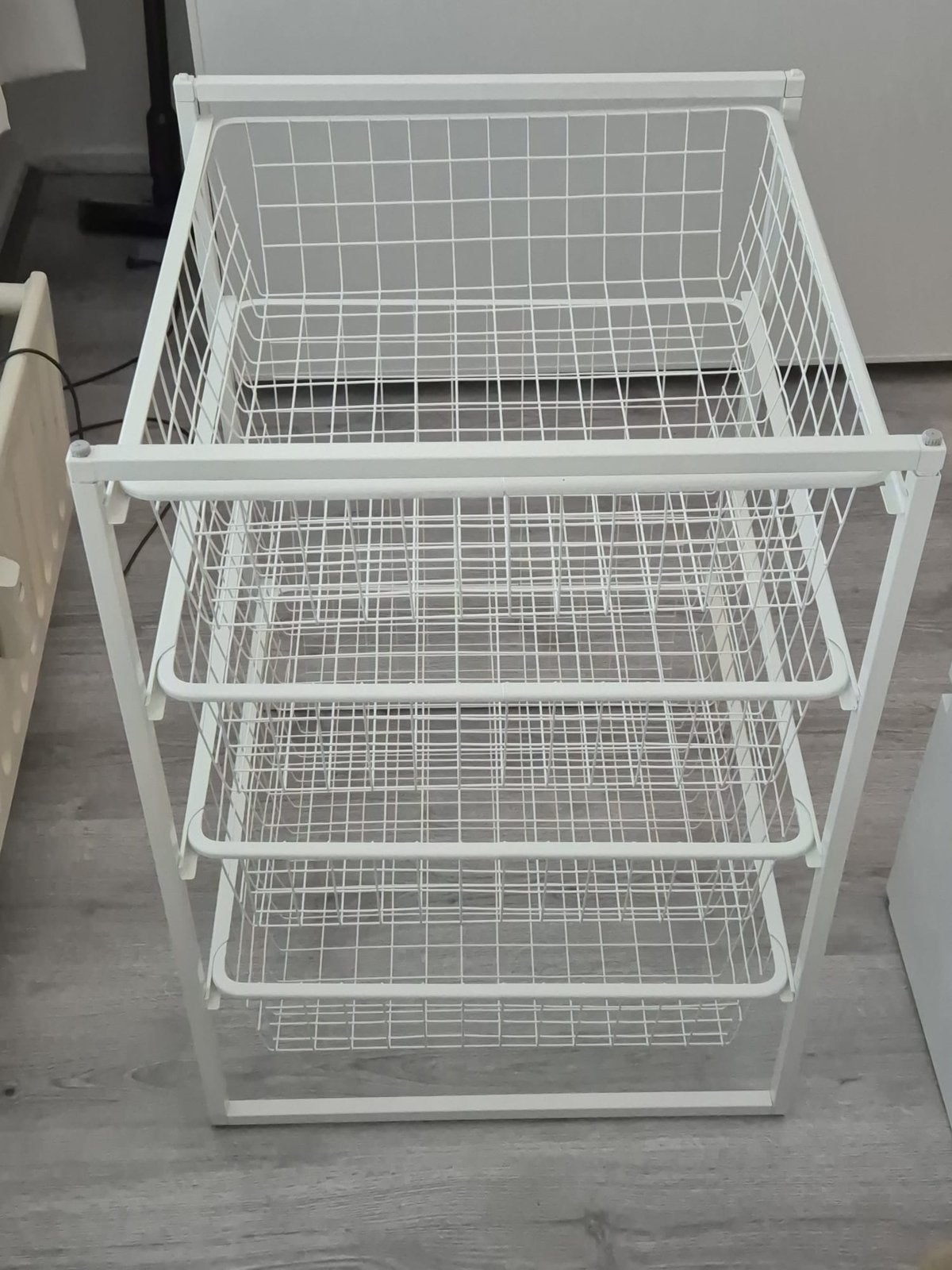 IKEA Jonaxel rek met 4 draadmanden, Ophalen, Zo goed als nieuw
