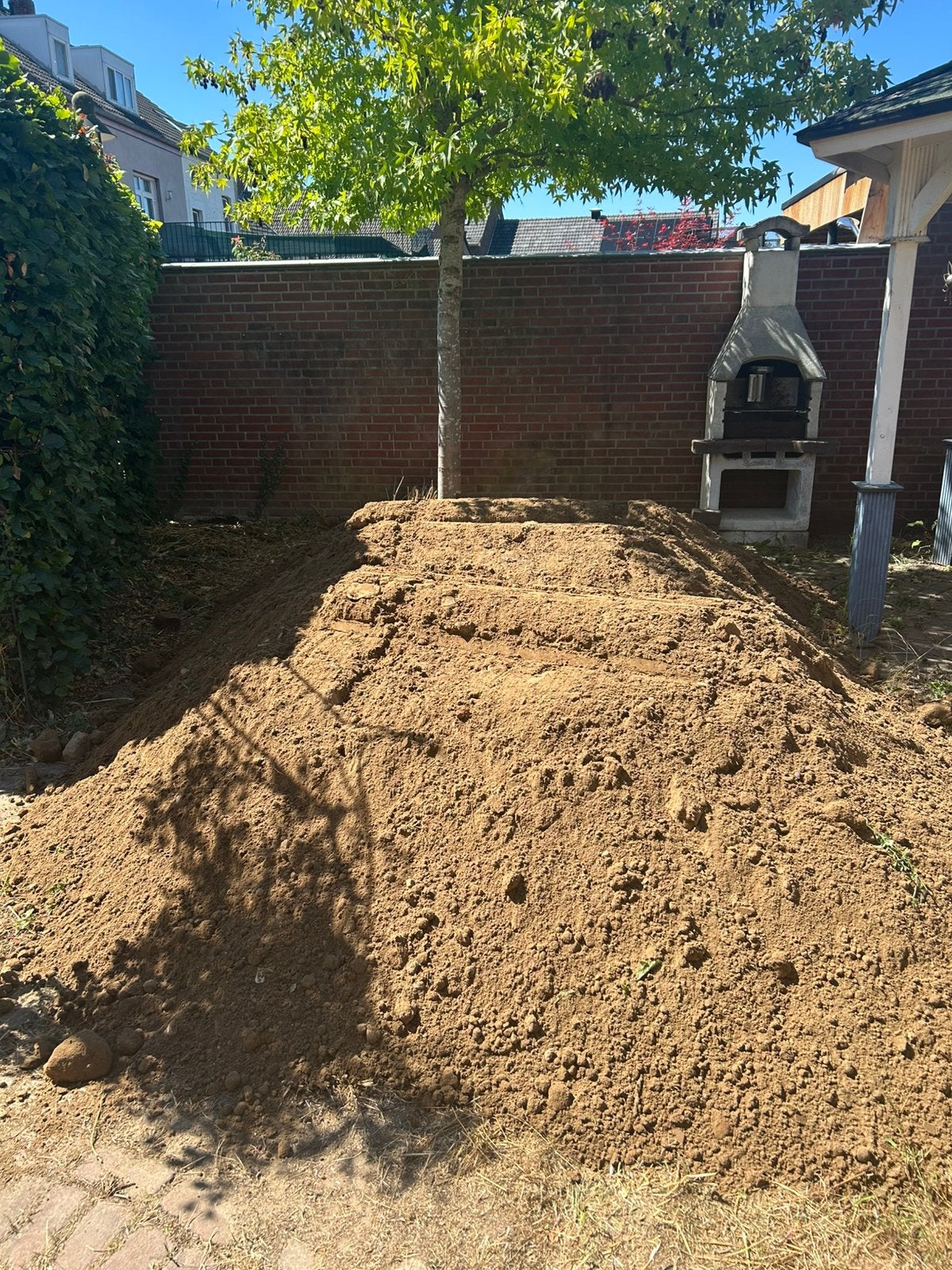 GRATIS zwarte grond 3 kuub, Tuin en Terras, Ophalen, Gebruikt, Ophoogzand
