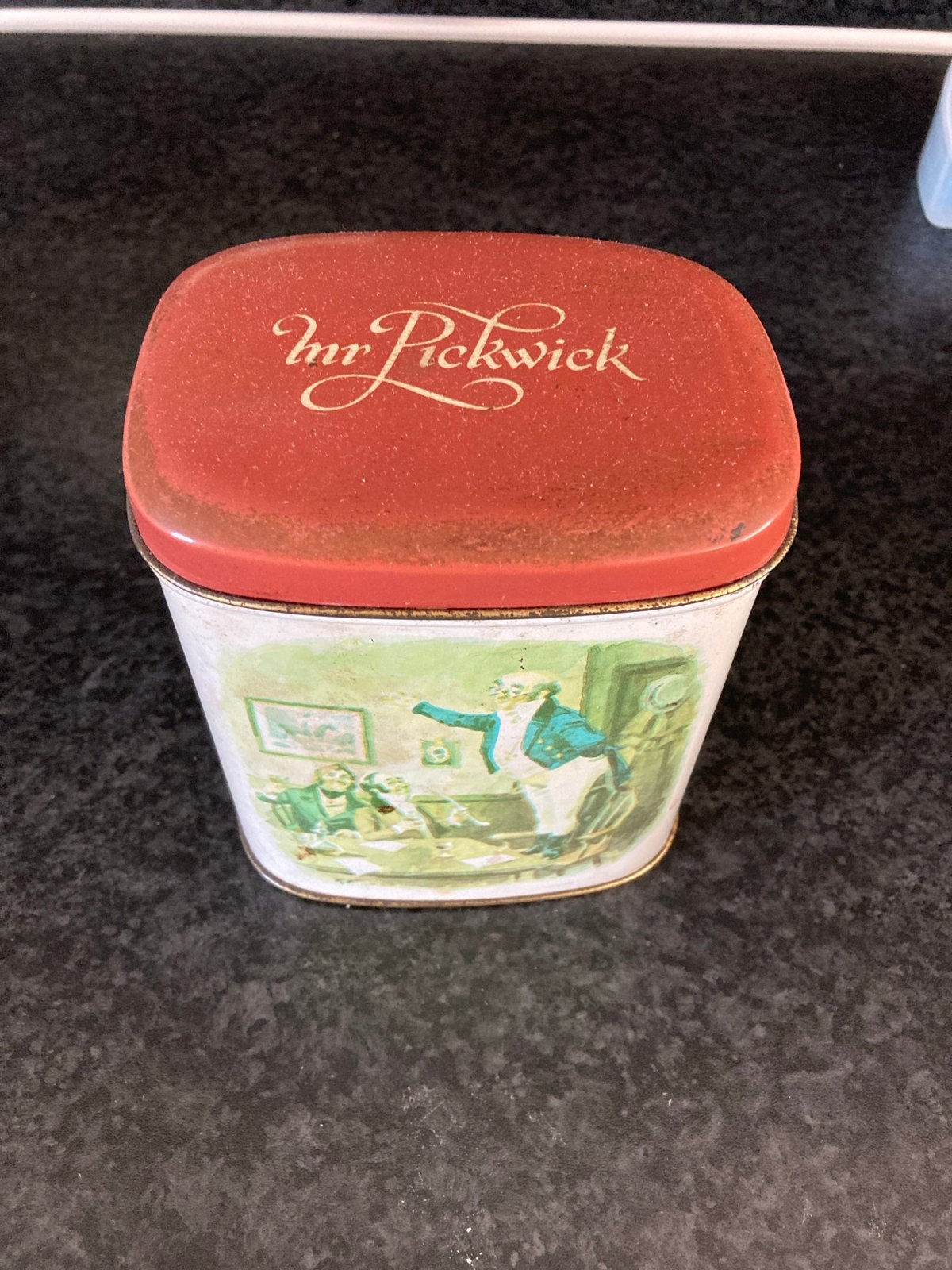 Vintage Mr. Pickwick Thee Blik - Decoratief Verzamelobject, Ophalen of Verzenden