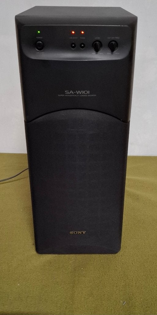 Sony active subwoofer SA-W101, Audio, Tv en Foto, Luidsprekers, Ophalen, Gebruikt, Subwoofer, 60 tot 120 watt
