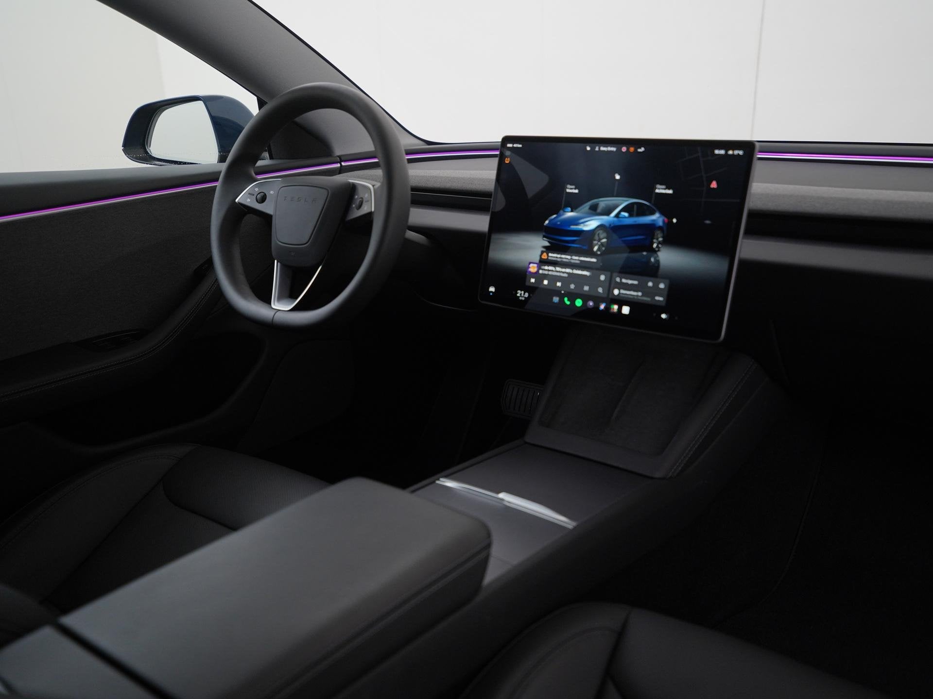 Tesla Model 3 RWD 60 kWh | Facelift | Panoramadak | Zondag O, Auto's, Gebruikt, Origineel Nederlands, 1000 kg, Te koop