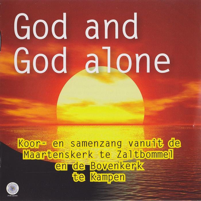 SALE--CD VARIOUS-God And God Alone koor- en samenz >NIEUW, Verzenden, Zo goed als nieuw, Gospel