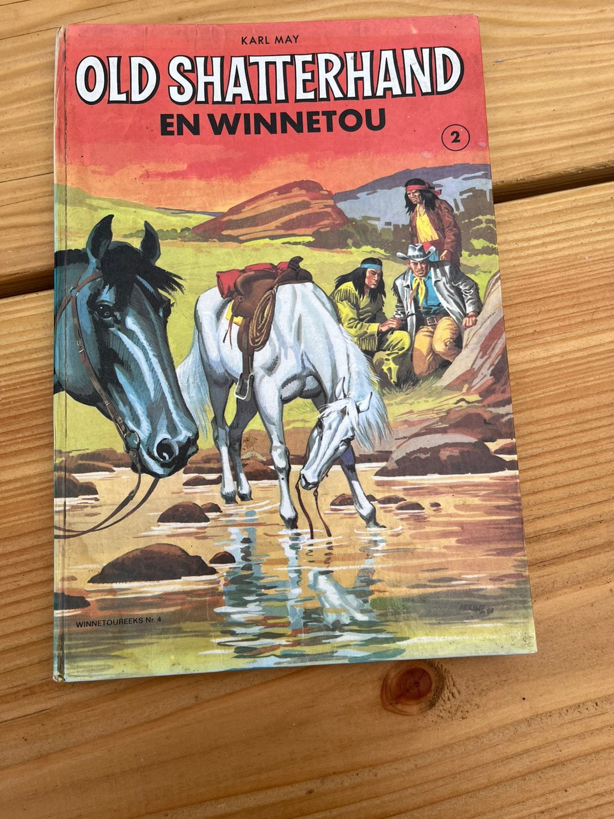 karl May -Old Shatterhand, Boeken, Eén stripboek, Ophalen of Verzenden