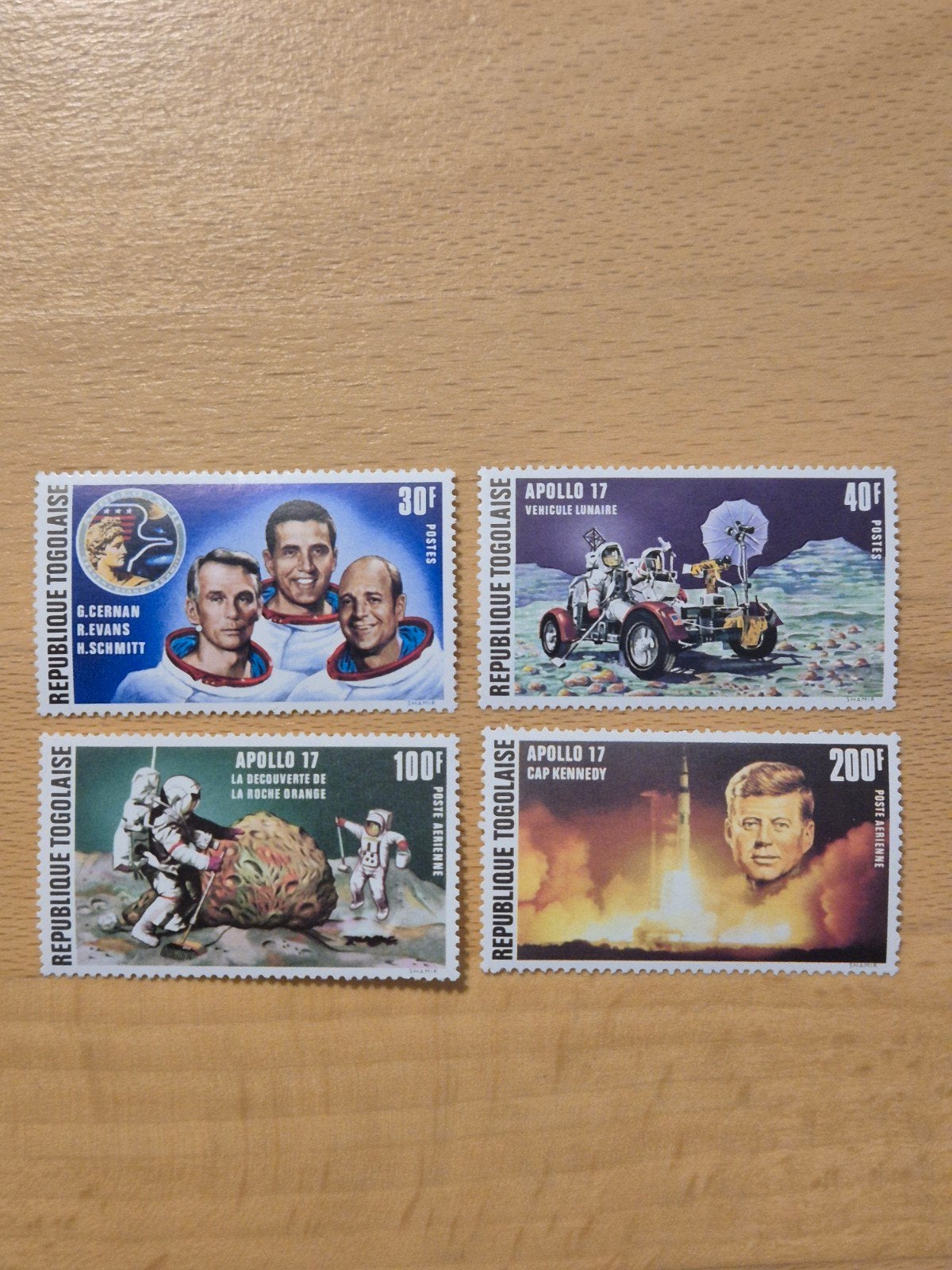 Togo 1973 ruimtevaart, Postzegels en Munten, Ophalen of Verzenden, Overige landen, Postfris