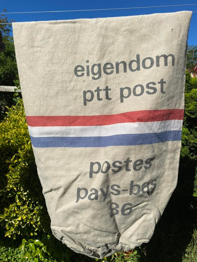 Postzak PTT 1986 1988 originele oud PostNL vintage, Ophalen of Verzenden, Huis en Inrichting