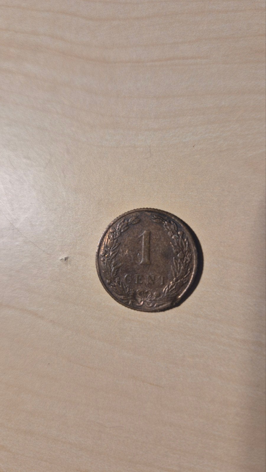Zeldzame Nederlandse 1 Cent Munt uit 1907, Ophalen of Verzenden, Koningin Wilhelmina, 1 cent, Losse munt